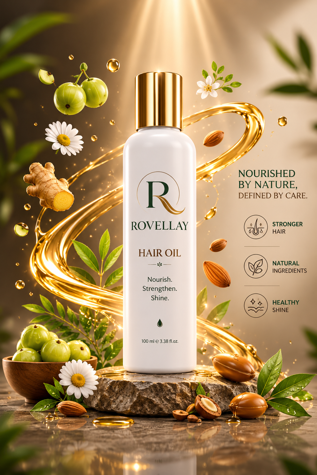 ROVELLAY Nourishing Hair Oil