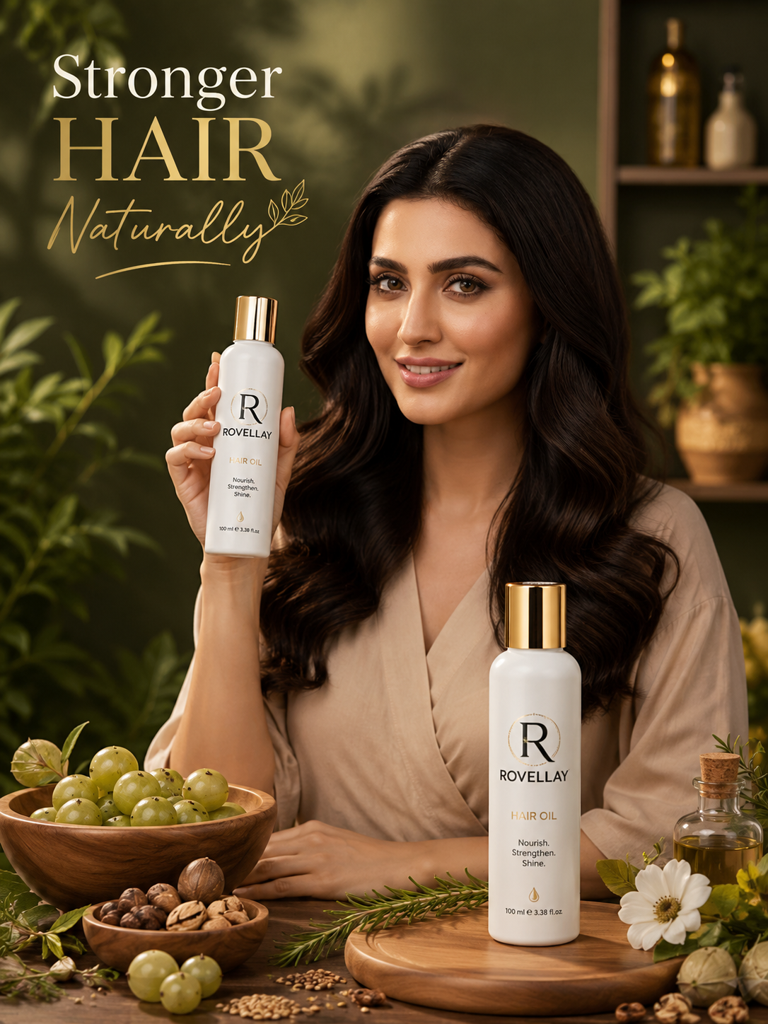 ROVELLAY Nourishing Hair Oil