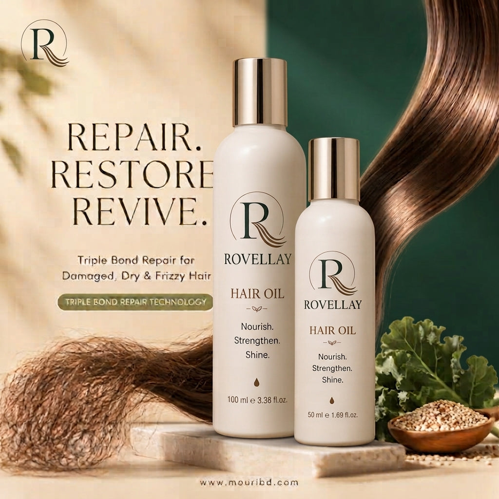 Rovellay Hair Oil Duo(100ml + 50ml)